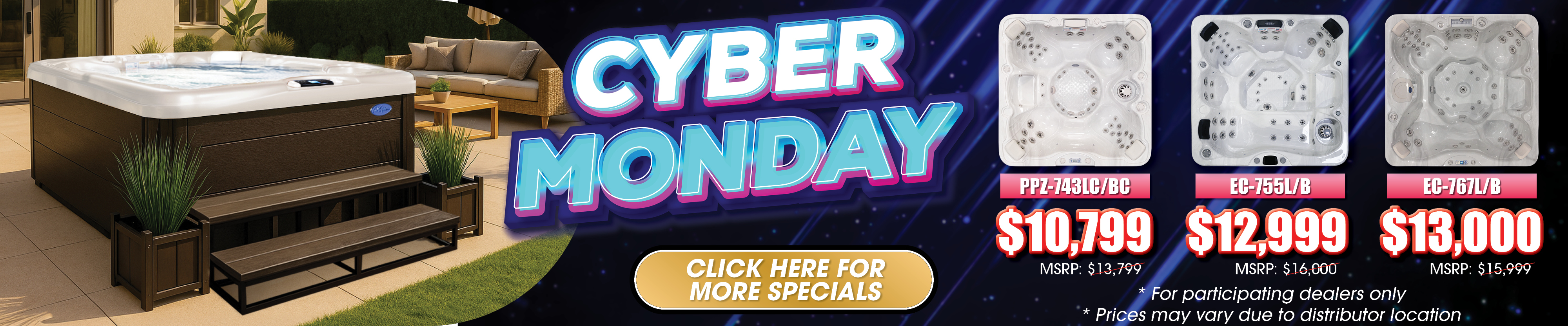 Calspas hot tub being used in a family setting - Mexico City